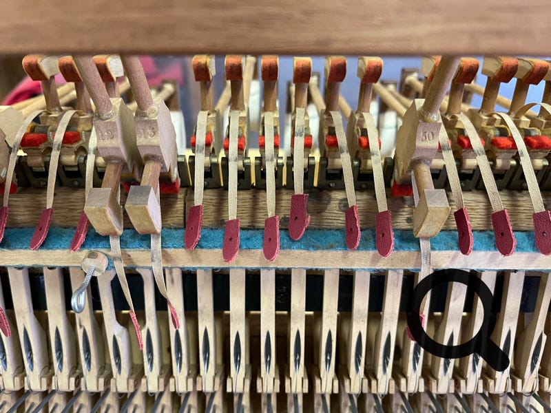 Klavier Mechanik Reparatur
